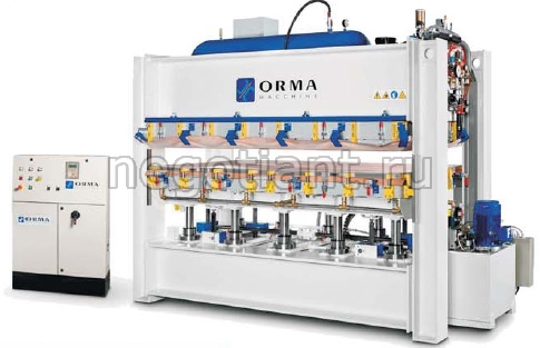 Пресс для облицовки плоских изделий OMNIA